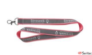 Lanyard personalizado reflectante